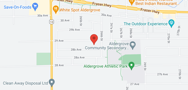map of 26622 29TH AVENUE
